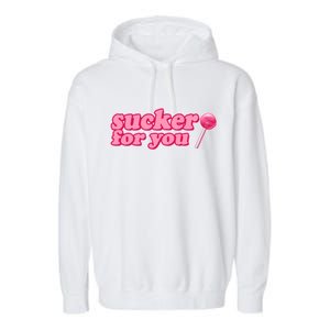 Sucker For You Lolipop Garment-Dyed Fleece Hoodie