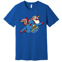 Super Unicorn Dad Gift Xmas Funny Gift Dad Dabbing Unicorn Gift Premium T-Shirt