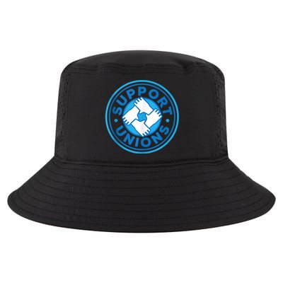 Support Unions Democratic Platform Union Laborer Worker Cool Comfort Performance Bucket Hat