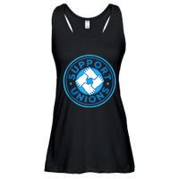 Support Unions Democratic Platform Union Laborer Worker Ladies Essential Flowy Tank