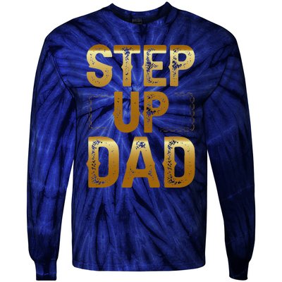 Step Up Dad Tie-Dye Long Sleeve Shirt