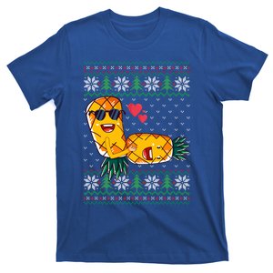 Swinger Upside Down Pineapple Making Love Ugly Pattern Gift T-Shirt