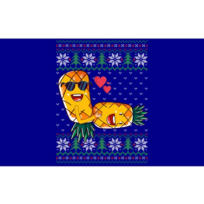 Swinger Upside Down Pineapple Making Love Ugly Pattern Gift Bumper Sticker