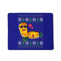 Swinger Upside Down Pineapple Making Love Ugly Pattern Gift Mousepad