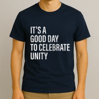 School Unity Day ItS A Good Day To Celebrate Unity Orange T-Shirt