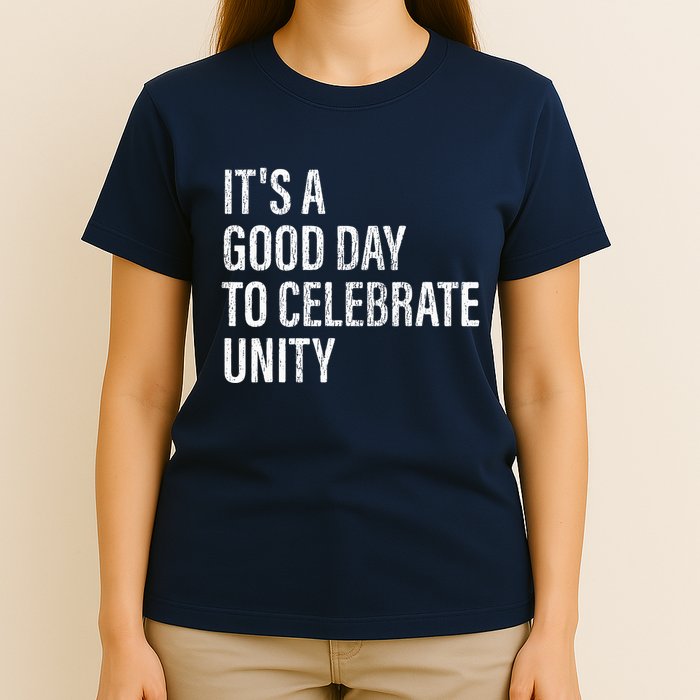 School Unity Day ItS A Good Day To Celebrate Unity Orange T-Shirt