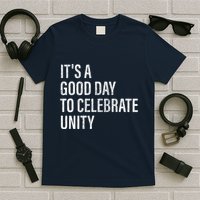 School Unity Day ItS A Good Day To Celebrate Unity Orange T-Shirt