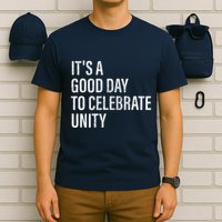 School Unity Day ItS A Good Day To Celebrate Unity Orange T-Shirt