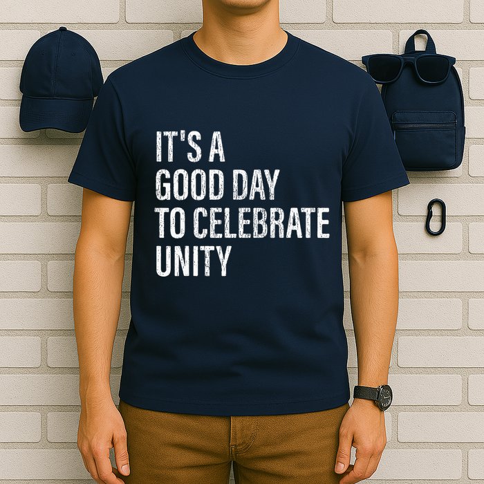 School Unity Day ItS A Good Day To Celebrate Unity Orange T-Shirt