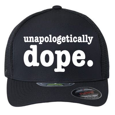 Shannon Unapologetically Dope Flexfit Unipanel Trucker Cap