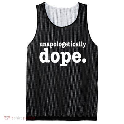 Shannon Unapologetically Dope Mesh Reversible Basketball Jersey Tank