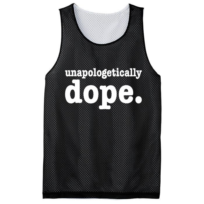 Shannon Unapologetically Dope Mesh Reversible Basketball Jersey Tank