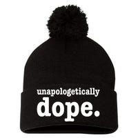 Shannon Unapologetically Dope Pom Pom 12in Knit Beanie