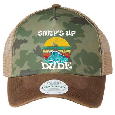 SurfS Up Dude Legacy Tie Dye Trucker Hat