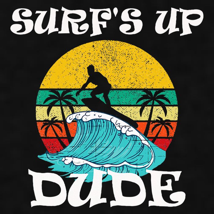 SurfS Up Dude Ladies PosiCharge Tri-Blend Wicking Tank
