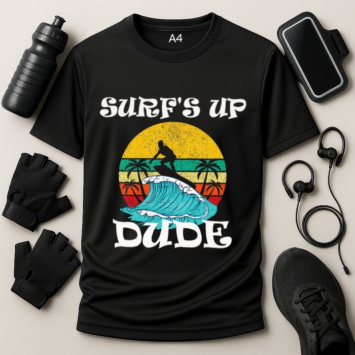SurfS Up Dude Performance Shirt