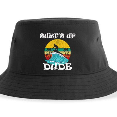 SurfS Up Dude Sustainable Bucket Hat