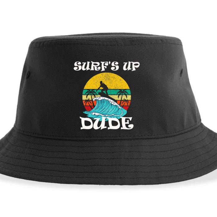 SurfS Up Dude Sustainable Bucket Hat