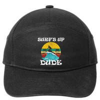 SurfS Up Dude 7-Panel Snapback Hat