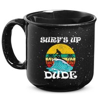 SurfS Up Dude 15oz Campfire Ceramic Mug