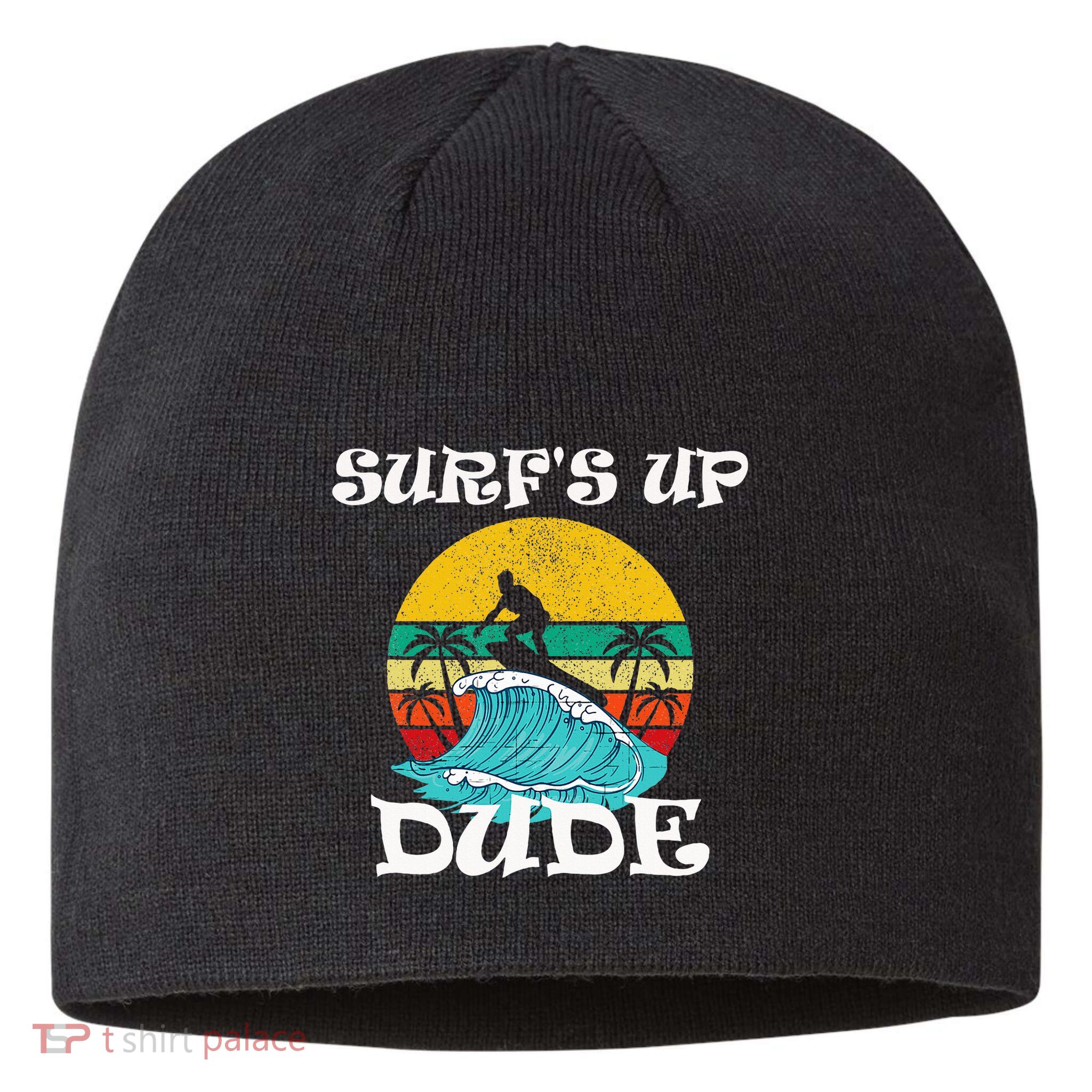 SurfS Up Dude Sustainable Beanie