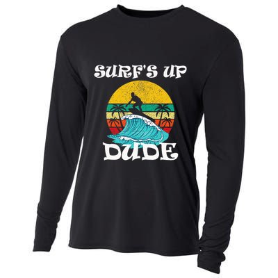 SurfS Up Dude Cooling Performance Long Sleeve Crew