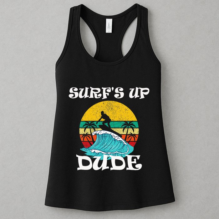 SurfS Up Dude Womens Tank Top