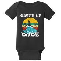SurfS Up Dude Baby Bodysuit