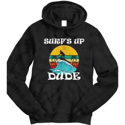 SurfS Up Dude Tie Dye Hoodie