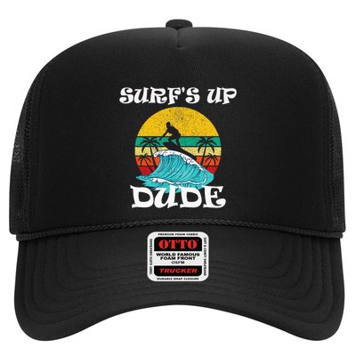 SurfS Up Dude Trucker Hat