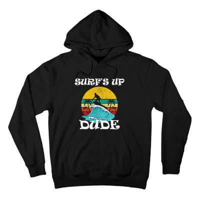 SurfS Up Dude Tall Hoodie
