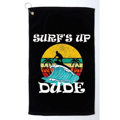 SurfS Up Dude Golf Towel
