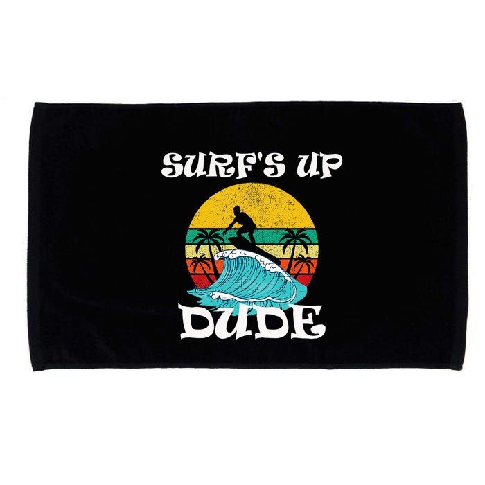 SurfS Up Dude Microfiber Hand Towel