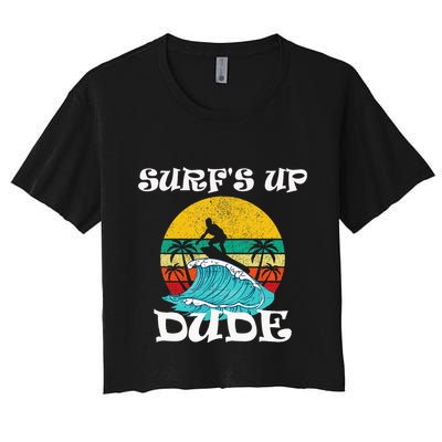 SurfS Up Dude Crop Top