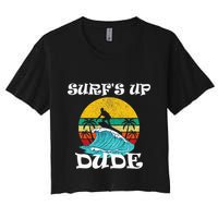 SurfS Up Dude Crop Top