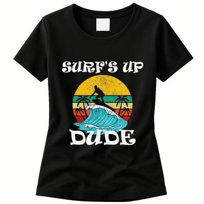 SurfS Up Dude Womens T-Shirt