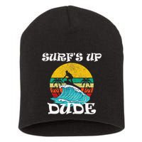 SurfS Up Dude Short Acrylic Beanie