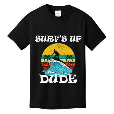 SurfS Up Dude Kids T-Shirt