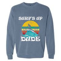 SurfS Up Dude Garment-Dyed Sweatshirt