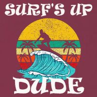 SurfS Up Dude 16oz Travel Tumbler