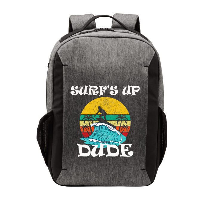 SurfS Up Dude Vector Backpack