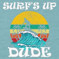 SurfS Up Dude Sueded Cloud Jersey T-Shirt