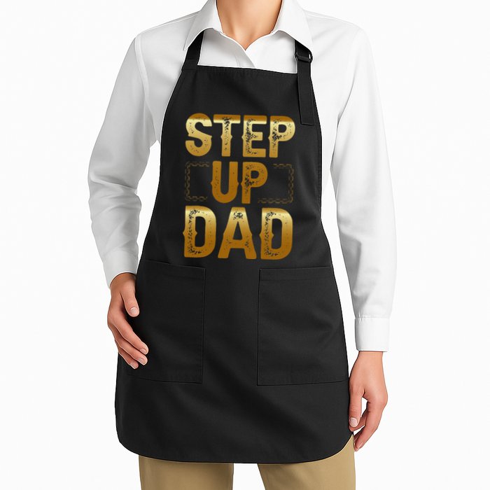 Step Up Dad Full-Length Apron With Pockets