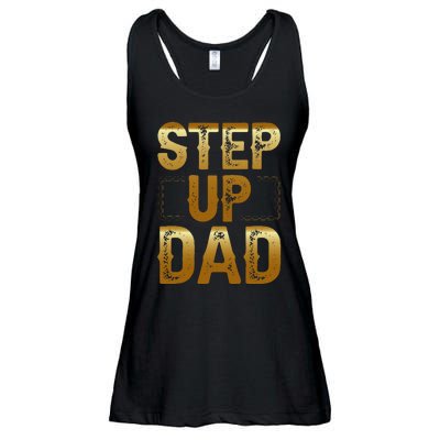 Step Up Dad Ladies Essential Flowy Tank