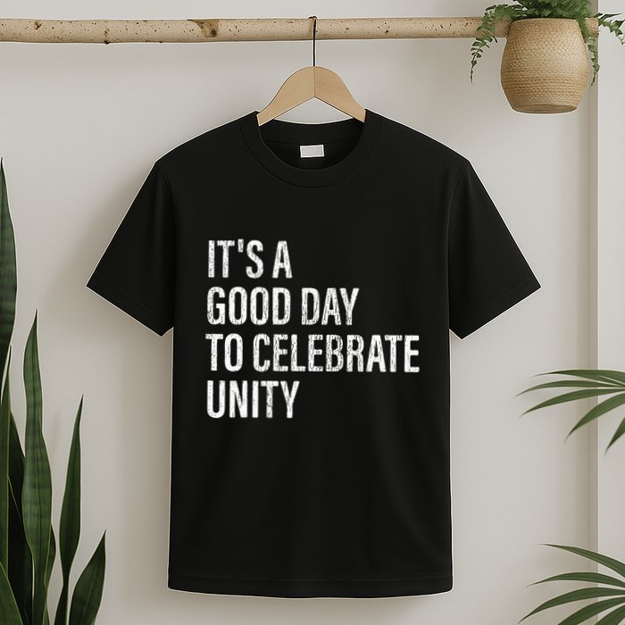 School Unity Day ItS A Good Day To Celebrate Unity Orange T-Shirt