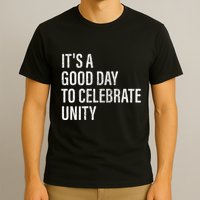 School Unity Day ItS A Good Day To Celebrate Unity Orange T-Shirt