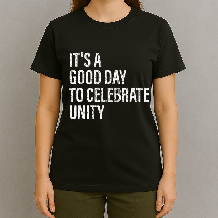 School Unity Day ItS A Good Day To Celebrate Unity Orange T-Shirt