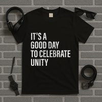 School Unity Day ItS A Good Day To Celebrate Unity Orange T-Shirt
