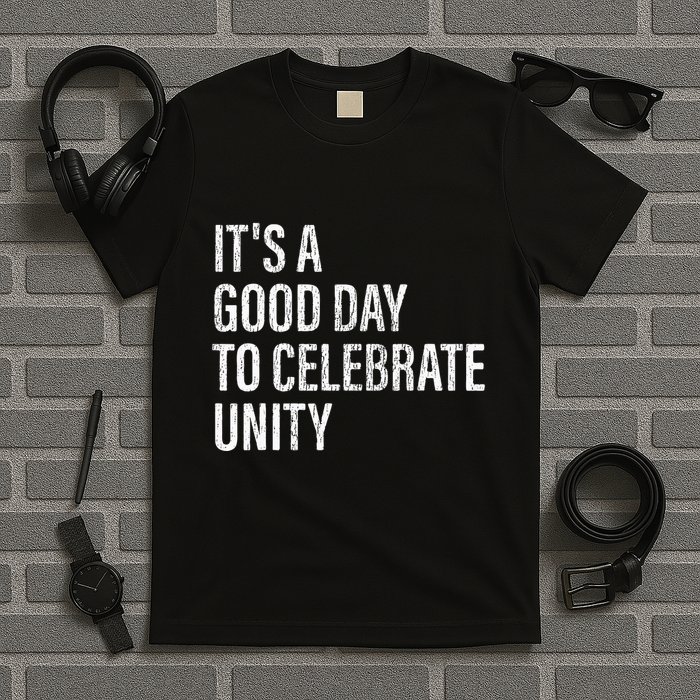 School Unity Day ItS A Good Day To Celebrate Unity Orange T-Shirt