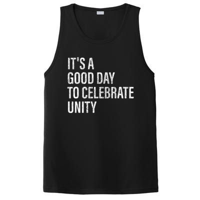 School Unity Day ItS A Good Day To Celebrate Unity Orange PosiCharge Competitor Tank